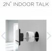 2N, Indoor Talk, audio binnenpost met touch-bediening wit