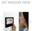2N, Indoor View, zwarte binnenpost,