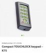 Compact Touchlock codeklavier K75