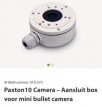 Paxton10 camera mini Bullet 2.8mm 8MP Paxton10 camera Bullet varifocal 8MP